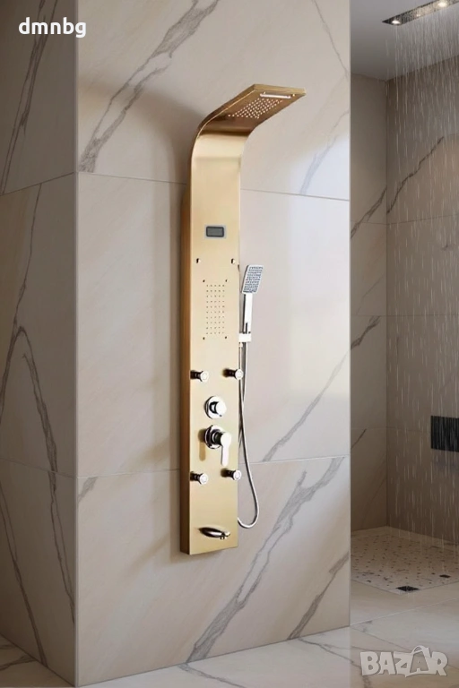 Хидромасажен душ панел от неръждаема стомана А335, снимка 1