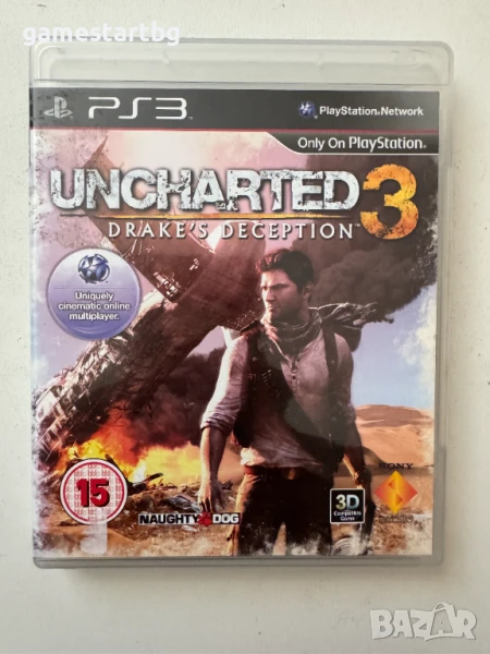 Uncharted 3: Drake's Deception за PS3, снимка 1