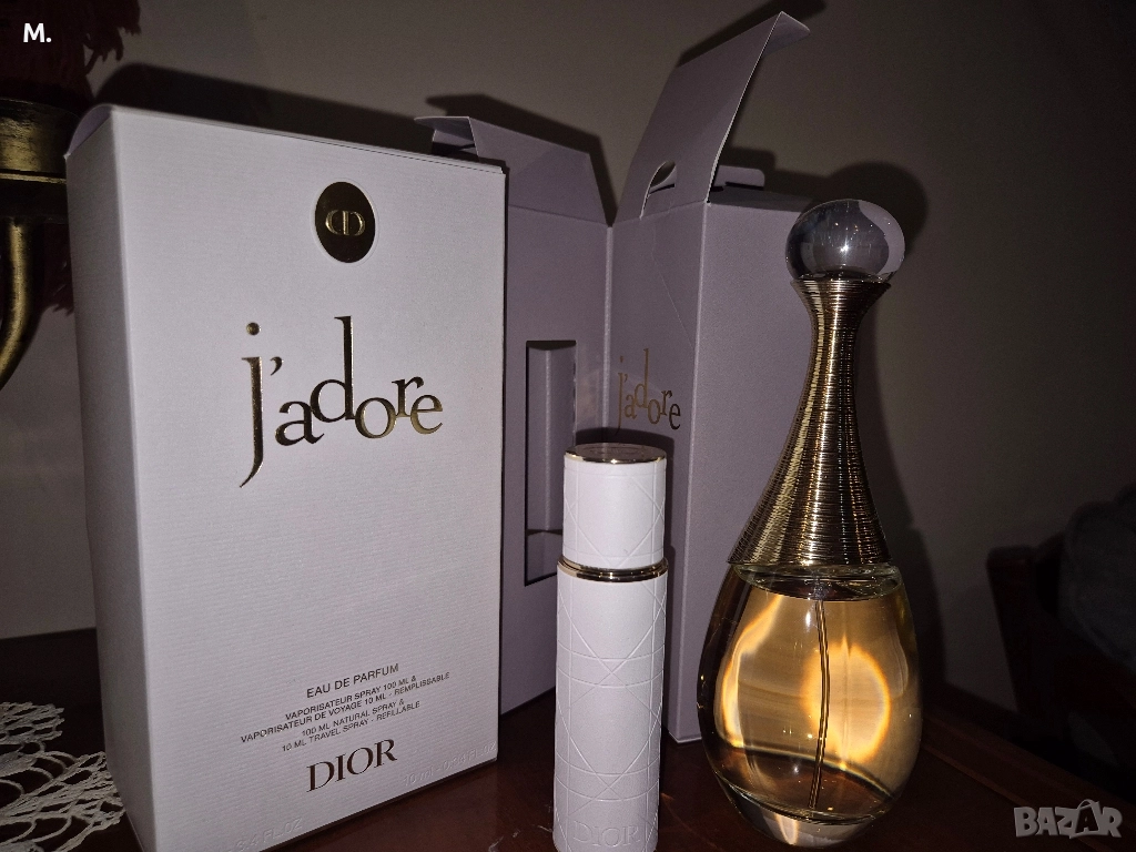 Подаръчен комплект Оригинален парфюм Christian Dior J'adore 100ml, снимка 1