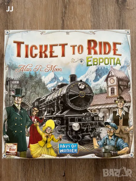 Настолна игра Ticket to Ride - Европа, снимка 1