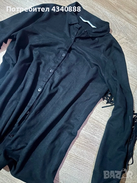 Риза с ресни Zara, снимка 1