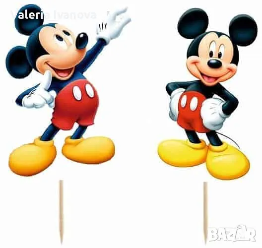 Комплект топери Disney Mickey Mouse, 6 броя 99963, снимка 1