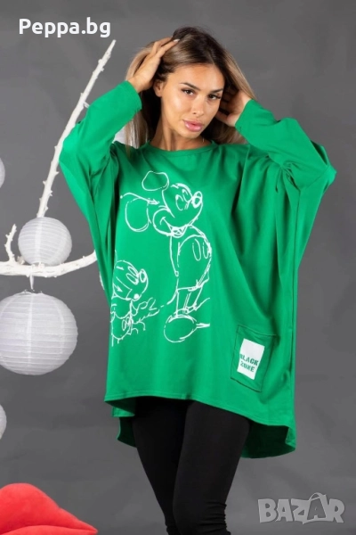 Дамска туника в големи размери, снимка 1