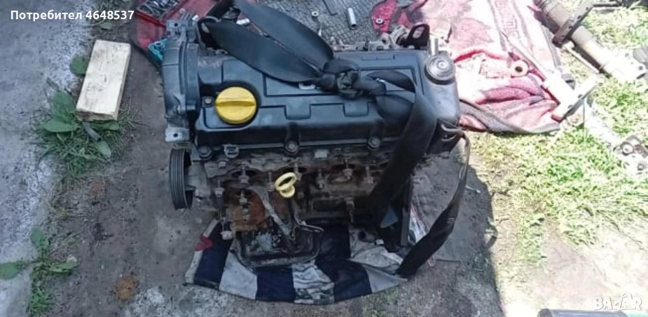 Двигател за Опел Астра G 2001г 1.7DTi 75к.с исузу , снимка 1