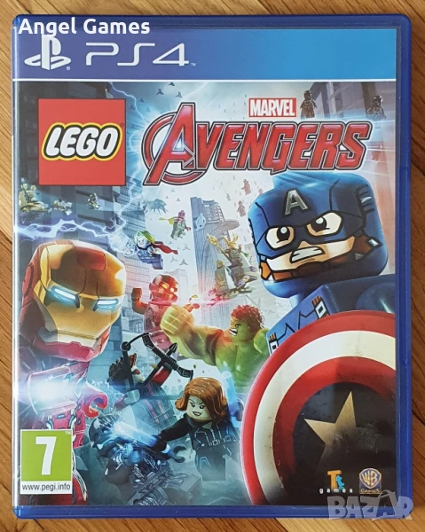 LEGO Marvel Avengers PS4 Playstation 4 Плейстейшън 5 игра PS5 PS ЛЕГО, снимка 1