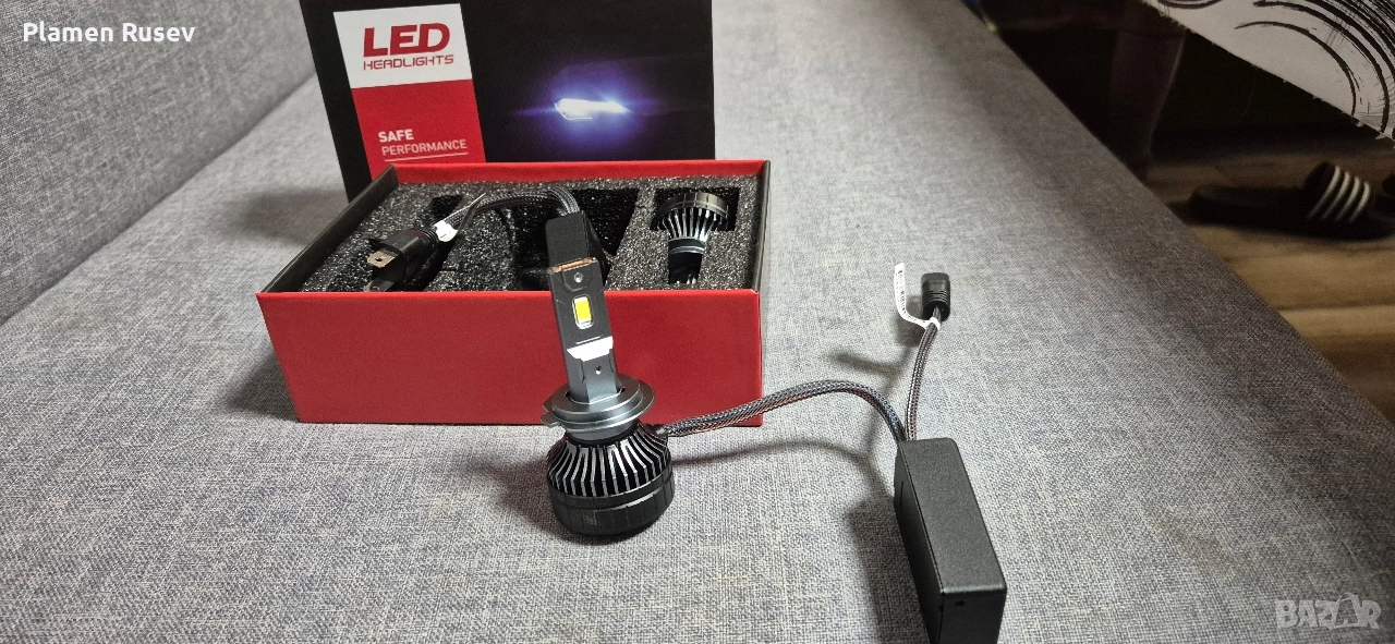 Продавам Лед крушки H7 / H4, снимка 1