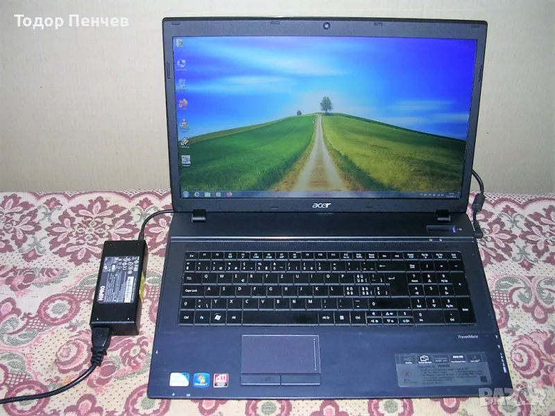 Acer TM 7740ZG - 17.3 LED, Dual Core, 4 GB RAM, 500 GB HDD, снимка 1