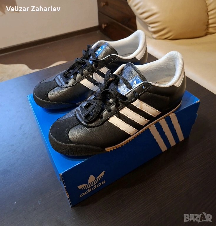 Кожени маратонки Аdidas, снимка 1
