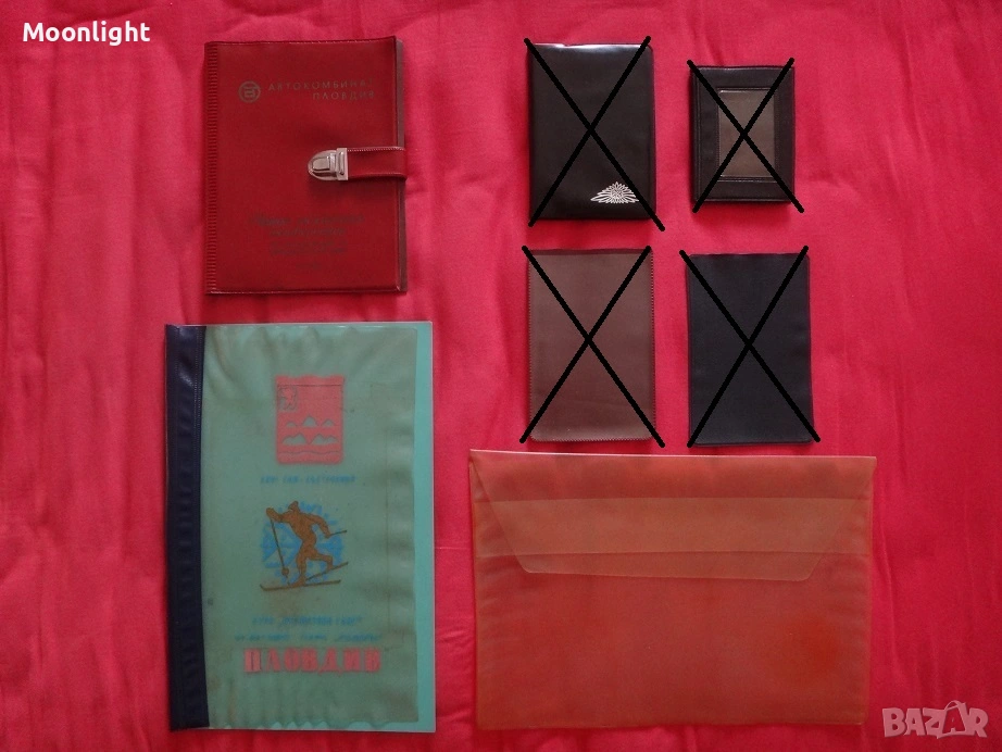 Антики - Ретро тефтери, калъфи, папки, снимка 1