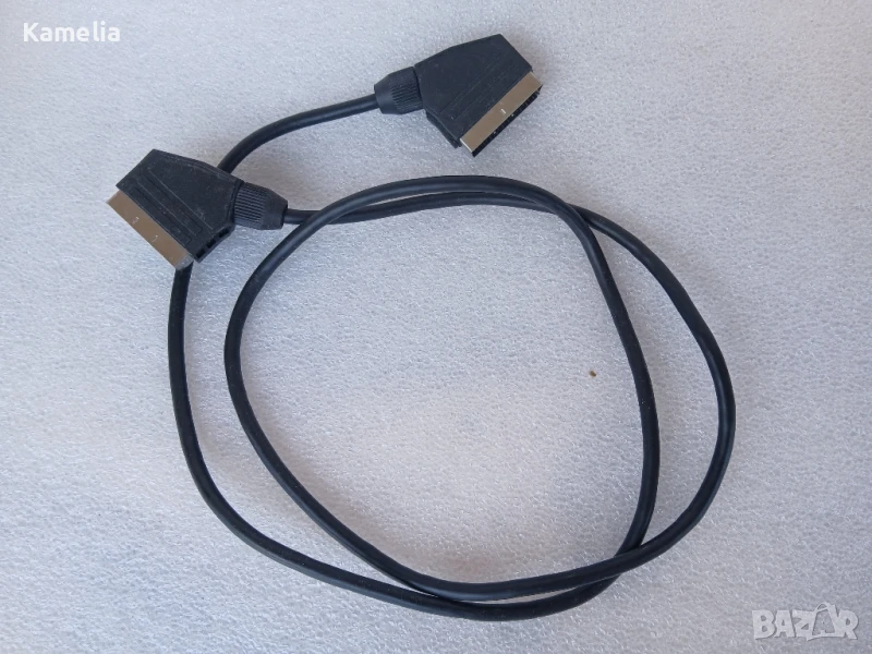 Двоен СКАРТ Кабел за телевизори и аудио-видео приемници, снимка 1