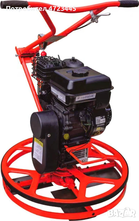 Машината за шлайфане на бетон -пердашка CMT 600 / хеликоптер /, снимка 1