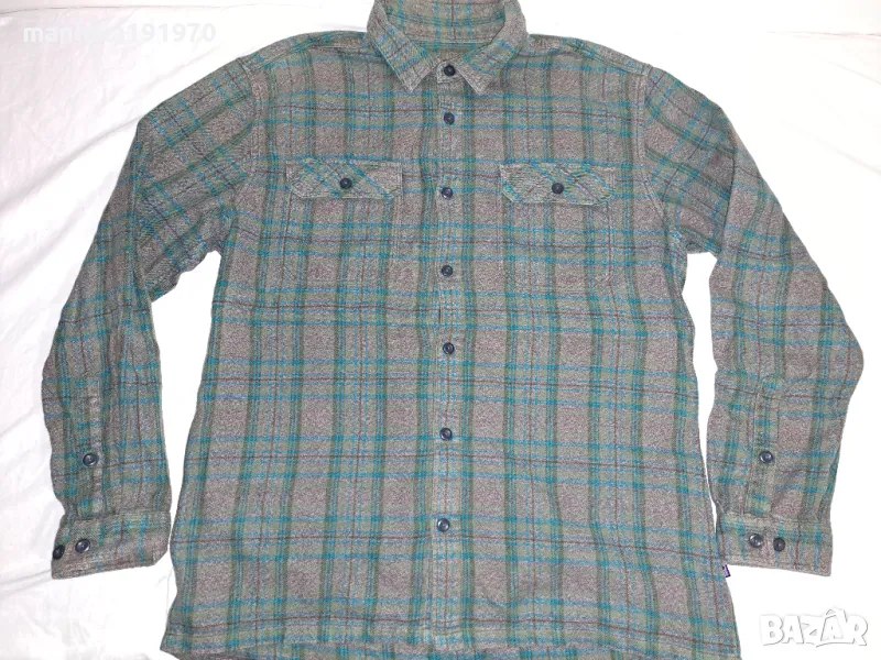 Patagonia Fjord Flannel Shirt (L) мъжка риза , снимка 1