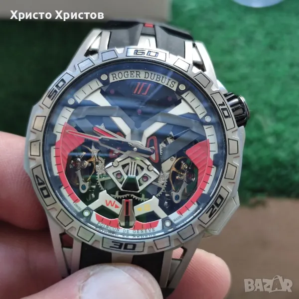 Мъжки луксозен часовник ROGER DUBUIS HORLOGER GENEVOIS POINCON DE GENEVE, снимка 1