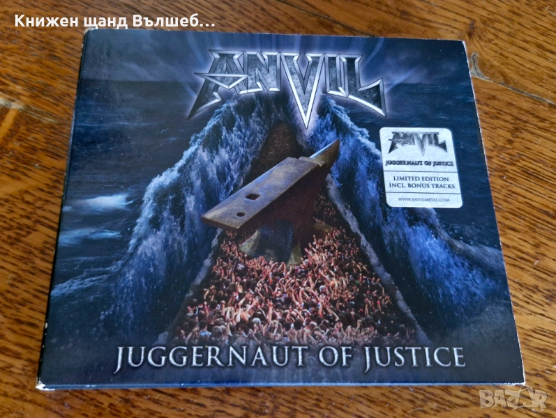 Компакт дискове  - Рок Метъл: Anvil - Juggernaut Of Justice - CD Digipack , снимка 1