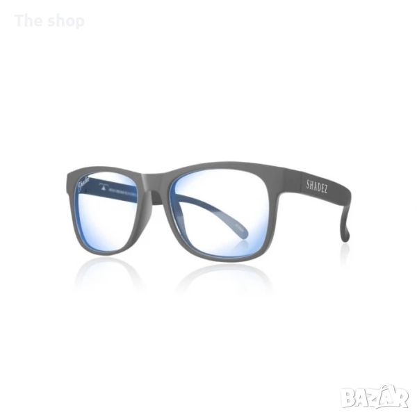 Детски очила за работа с компютър Shadez Blue Light от 3-7 години сиви (004), снимка 1