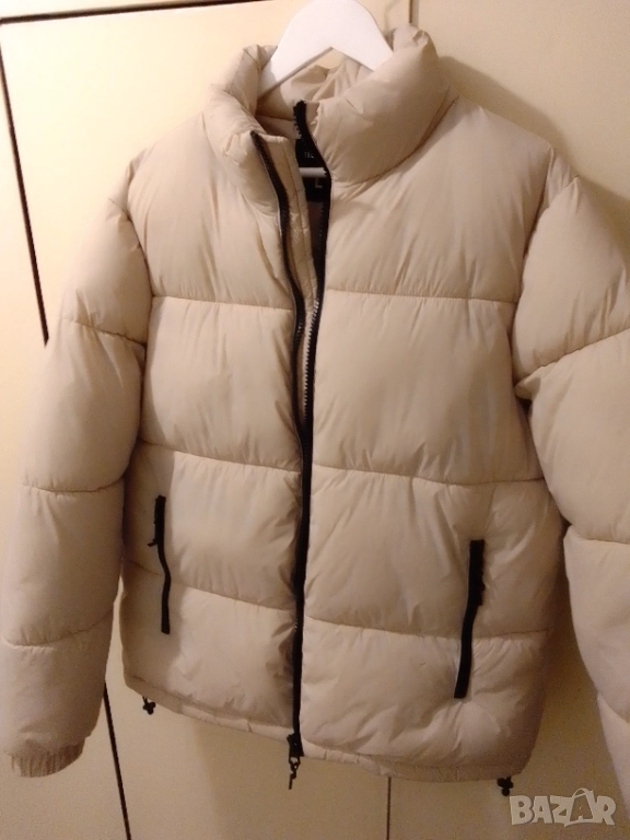 Яке-Teranova-Светло бежова Пухенка/Бомбер, снимка 1