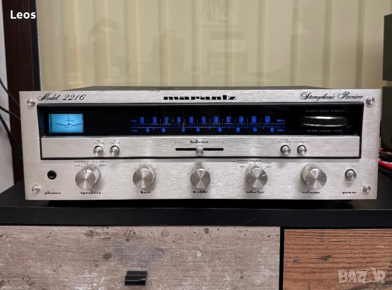 💥🔊Ретро ресивър MARANTZ 2216 - 1976-1978 г. - Made in Japan🔊💥, снимка 1