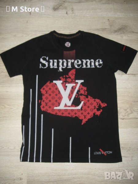 Louis Vuitton Supreme  тениска, снимка 1