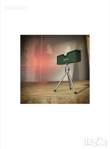лазерен нивелир със стойка на Парксайд , снимка 1