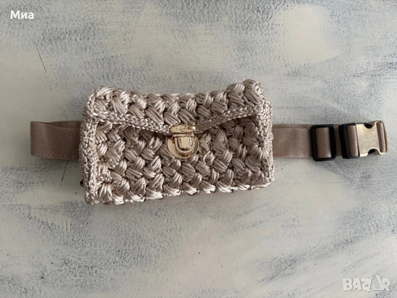 Еъчно изработена чанта за кръста или през рамо Bag Me HandMade , снимка 1