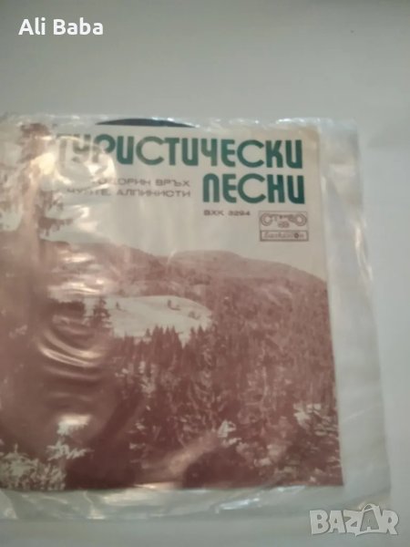 Малка плоча ВХК 3294 Туристически песни изп.хор Планинарска . песен , снимка 1