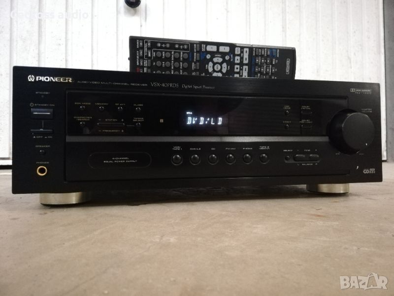 Ресивър PIONEER VSX - 407RDS с дистанционно , снимка 1