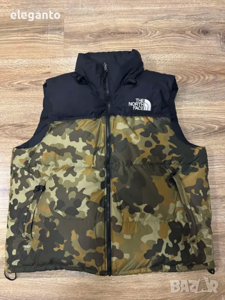 The North Face 1996 Retro Nuptse Camo 700fill мъжка пухена грейка елече XL размер, снимка 1