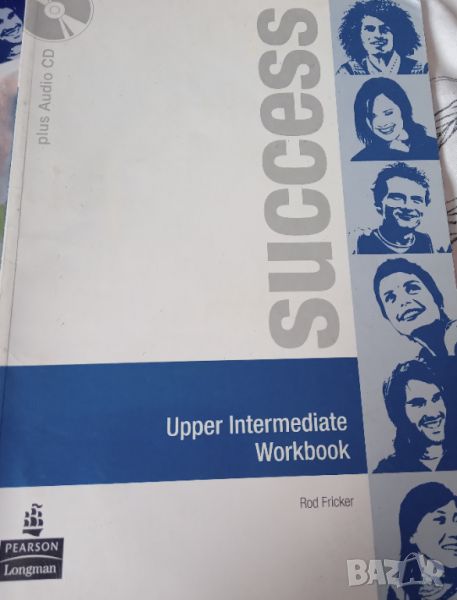 Учебник по английски,,New Success Upper intermediate Workbook,Rod Fricker+ДИСК., снимка 1