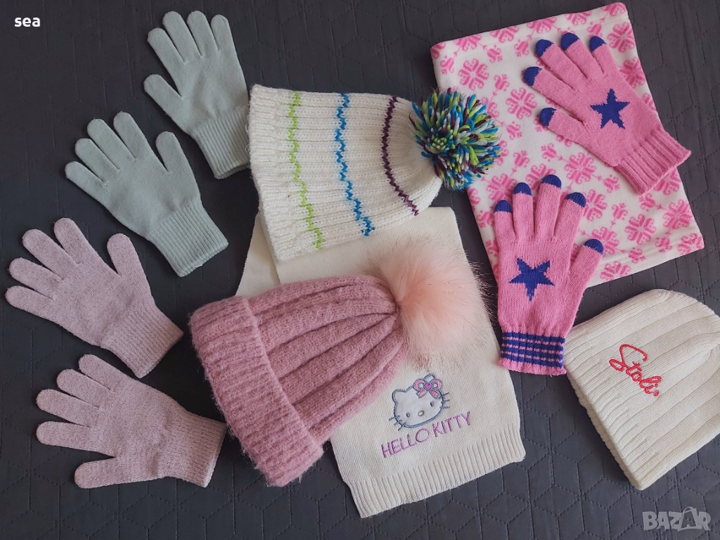 Голям зимен сет за момиченце 7-11 г., снимка 1