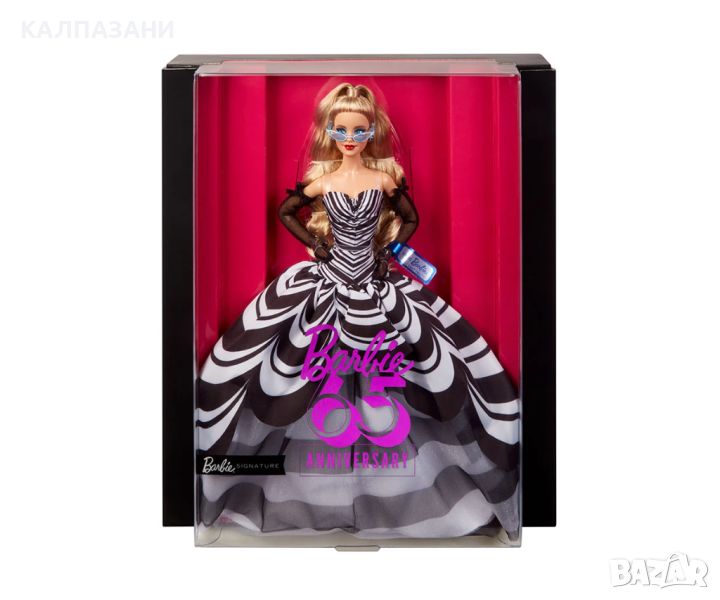 Кукла Barbie - Юбилейна 65-та годишнина Mattel HRM58, снимка 1