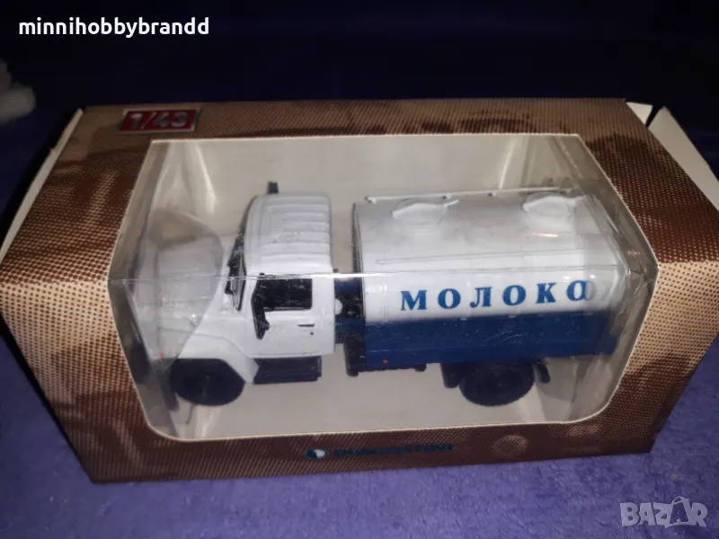 GAZ  3307 MOLOKO ГАЗ 3307 МОЛОКО 1.43  Scale  Deagostini . , снимка 1