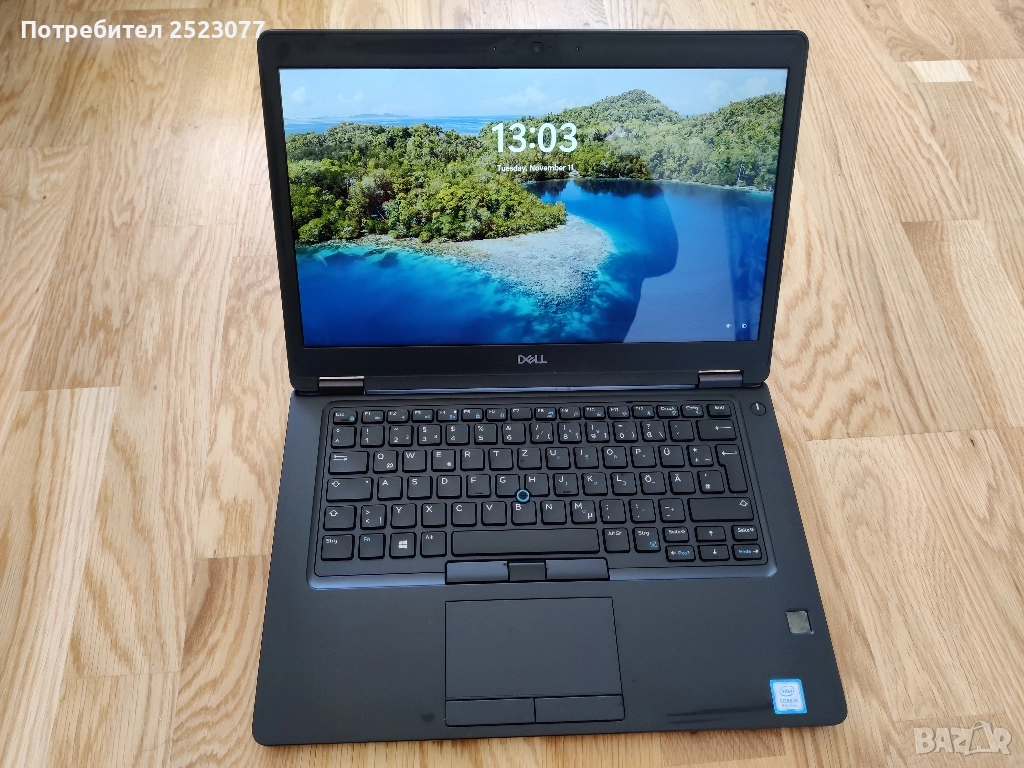 DELL Latitude  5491 Touch i5 8400H 16GB/477GB SSD, снимка 1