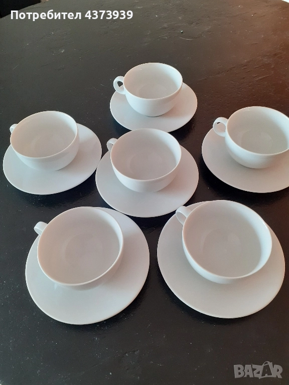 Порцеланов сервиз за кафе/ чай, снимка 1