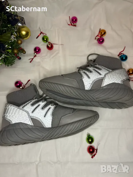 Adidas Tubular Doom 'Metallic Silver', снимка 1