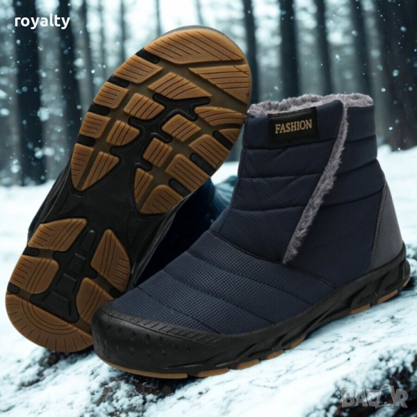 Мъжки апрески в тъмно синьо, снимка 1