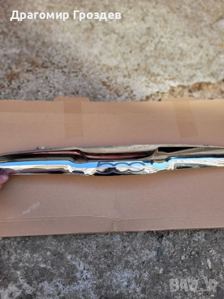 Оборудвана лайстна за заден капак Fiat 500 / Фиат 500, снимка 1