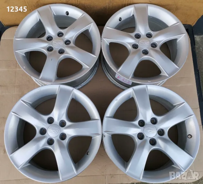 16’’5x100 originalni za subaru 16”5х100 оригинални за субару-№522, снимка 1