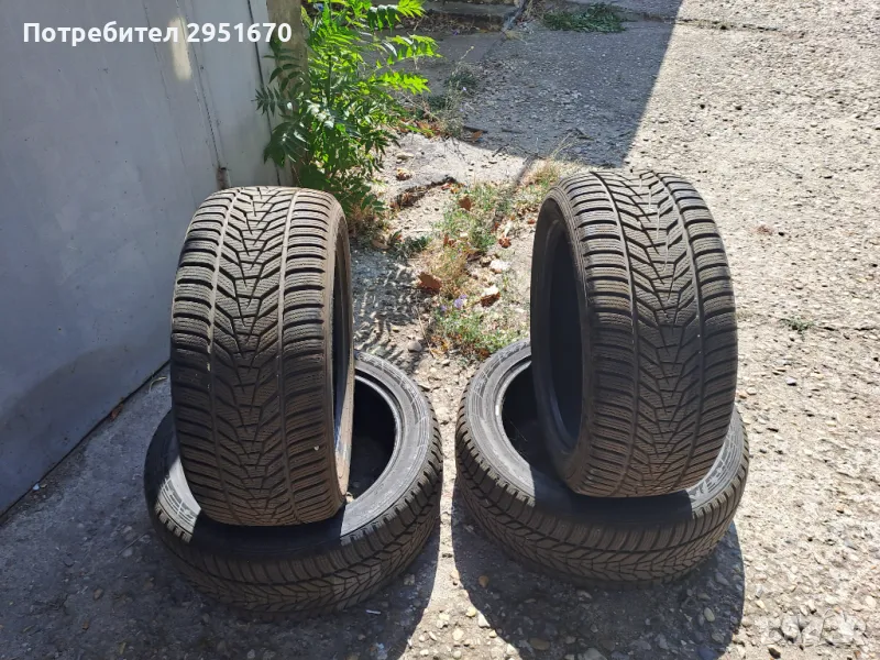 Продавам зимни гуви 255/45R18 Hankook Winter i cept* Evo 3, снимка 1