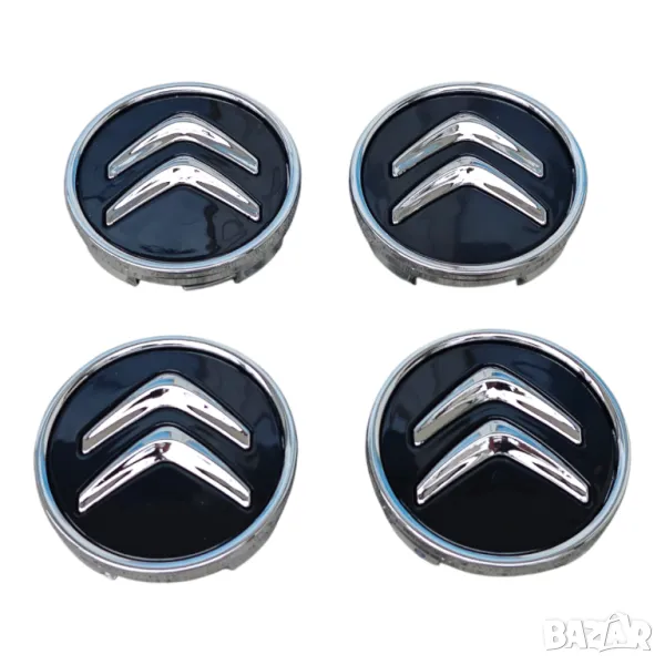 60мм Капачки за джанти за Ситроен Citroen C3 C4 C5 DS3 DS4 DS5, снимка 1