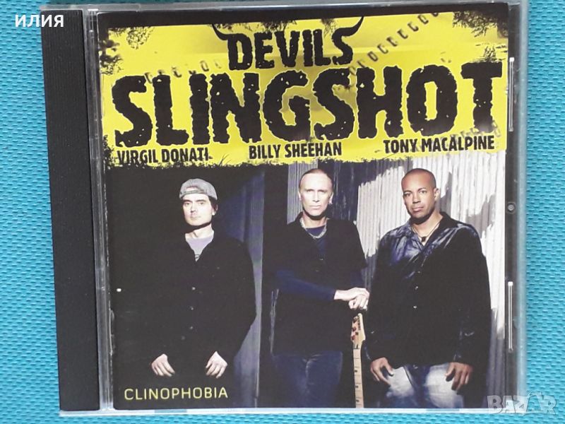 Devils Slingshot – 2007 - Clinophobia(Irond – IROND CD 08-DD607)(Progressive Metal,Heavy Metal), снимка 1