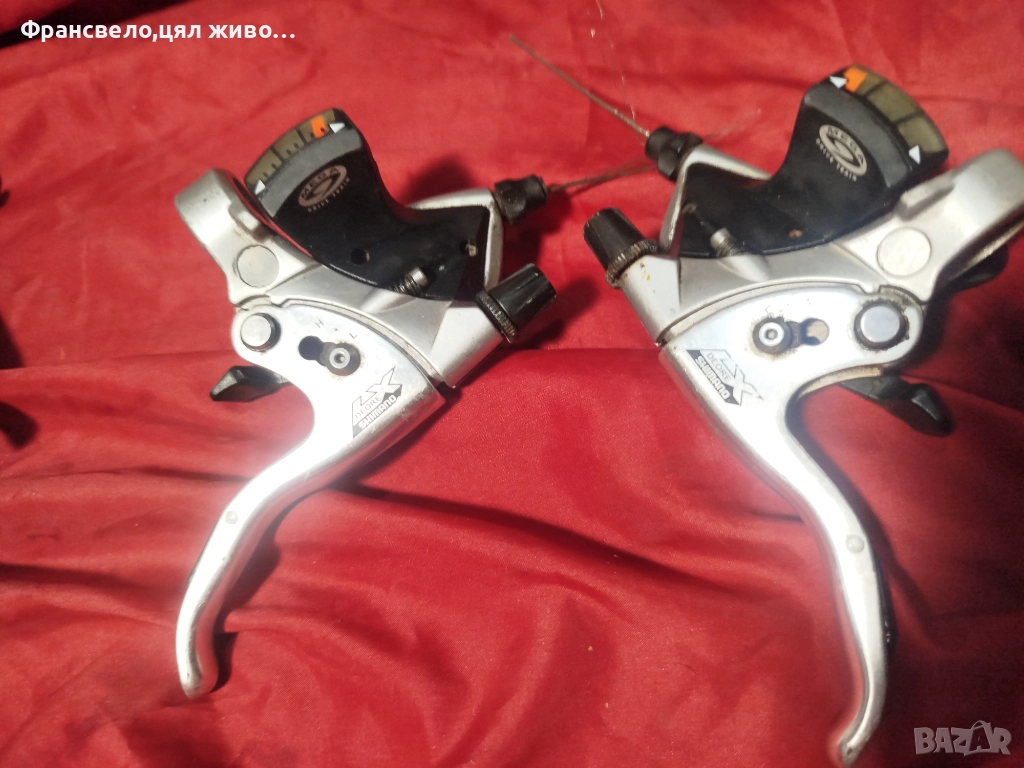 Комбинирани команди 27 скорости за велосипед колело Shimano deore lx st m 570, снимка 1