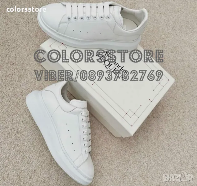 Дамски бели кецове Alexander McQueen/BR47c, снимка 1