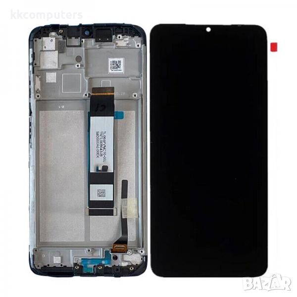 LCD Дисплей за Xiaomi Redmi 9T / 9 Power / Note 9 4G / Poco M3 (2020) / Тъч скрийн / Рамка / Черен /, снимка 1