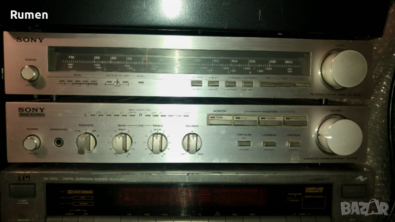 SONY TA F 35 + SONY ST A 35 L, снимка 1