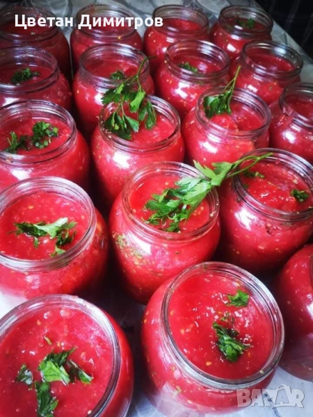 домашно приготвени консерви от домашно отглеждани зеленчуци , снимка 1