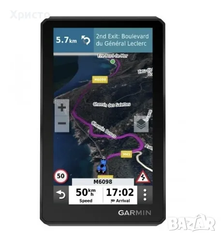 НОВО!!! Навигационна система Garmin за мотоциклети zūmo XT, 5,5-инчов (13,9 см) екран, Multi-touch, снимка 1