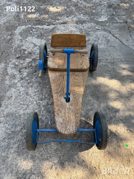 Антикварно холандско детско превозно средство, снимка 1