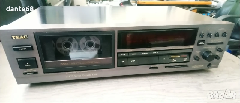 Триглав касетен дек TEAC V-870, снимка 1
