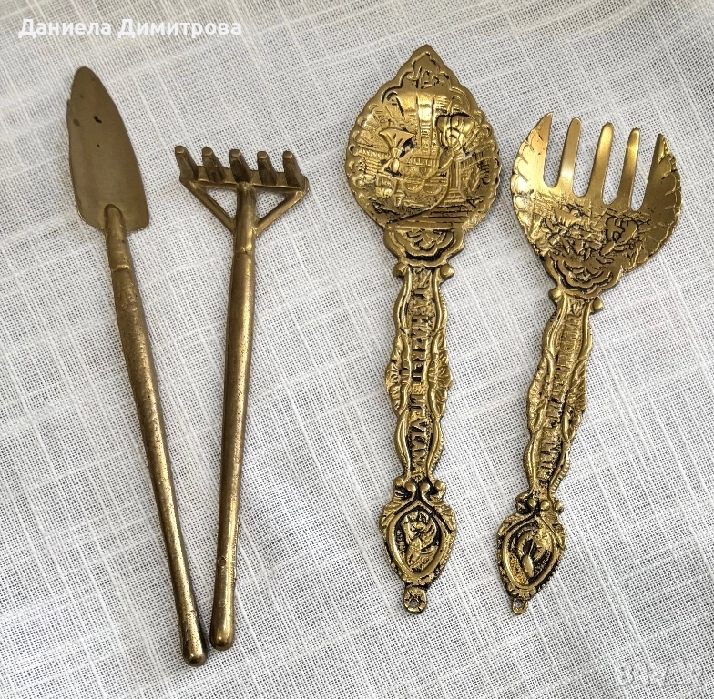 Два комплекта от месинг/бронз, снимка 1