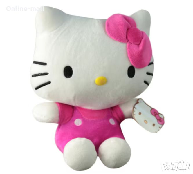 Плюшена играчка Hello Kitty, розова, 25см, снимка 1